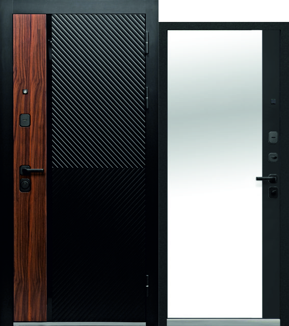 Luxor 2мдф Дуб диагональ зеркало